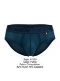 Xtremen 91250 Microfiber Mesh Briefs Color Petrol