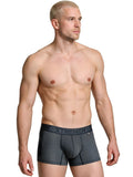 Xtremen 91251 Microfiber Mesh Boxer Briefs Color Gray