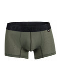 Xtremen 91251 Microfiber Mesh Boxer Briefs Color Military Green