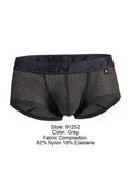 Xtremen 91252 Microfiber Mesh Trunks Color Gray