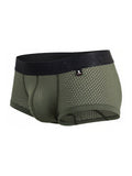 Xtremen 91252 Microfiber Mesh Trunks Color Military Green
