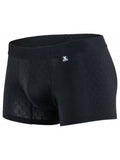 Xtremen 91256 Mens Underwear Sleek Microfiber Boxer Briefs Color Black