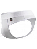 Xtremen 91257 Mens Underwear Sleek Microfiber Comfort Thongs Color White