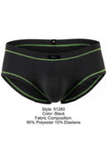 Xtremen 91260 Men's Underwear Modern Athletic Microfiber Briefs Color Black