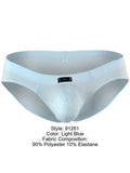 Xtremen 91261 Men's Underwear Microfiber Sleek Fit Briefs Color Light Blue