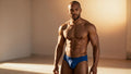 Xtremen 91261 Men's Underwear Microfiber Sleek Fit Briefs Color Royal Blue