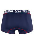 Xtremen 91265 Men's Underwear Sleek Microfiber Stretch Trunks Color Dark Blue
