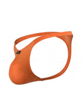 Xtremen 91266 Men's Underwear Sleek Microfiber Thongs Color Orange