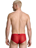 Xtremen 91269 Microfiber Mesh Briefs Color Red