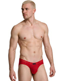 Xtremen 91270 Microfiber Mesh Briefs Color Red
