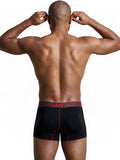 Xtremen 91271 Men's Underwear Sleek Microfiber Boxer Briefs Color Black