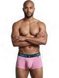 Xtremen 91272 Men's Underwear Sleek Microfiber Trunks Color Pink