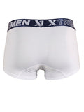 Xtremen 91274 Men's Underwear Microfiber Trunks for Daily Support Color White