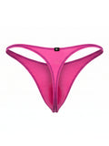 Xtremen 91275 Men's Underwear Sleek Microfiber Thongs Color Fuchsia