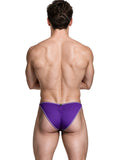 Xtremen 91276 Men's Underwear Sleek Microfiber Bikini Color Purple