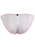 Xtremen 91276 Men's Underwear Sleek Microfiber Bikini Color White