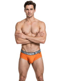 Xtremen 91280 Men's Underwear Sleek Microfiber Briefs Color Orange