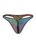 Xtremen 91284 Printed Microfiber Thongs Color Labyrinth