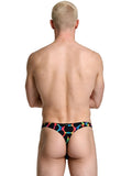 Xtremen 91284 Printed Microfiber Thongs Color Mushroom
