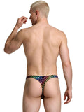 Xtremen 91284 Printed Microfiber Thongs Color Paw print