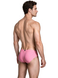 Xtremen 91286 Men's Underwear Sleek Microfiber Briefs Color Pink