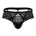 CandyMan 99627 Lace Jockstrap Color Black