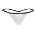 Doreanse 1330-WHT Ribbed Modal T-thong Color White