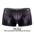 Male Power 143-277 Hocus Pocus Uplift Mini Short Color Purple