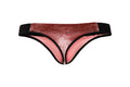 Pikante PIK 1099 Clandestine Velvet Thongs Color Pink
