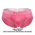 Private Structure PBUZ3748 Platinum Bamboo Contour Briefs Color Blush