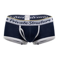 Private Structure SCUS4530 Classic Mid Waist Trunks Color Navy