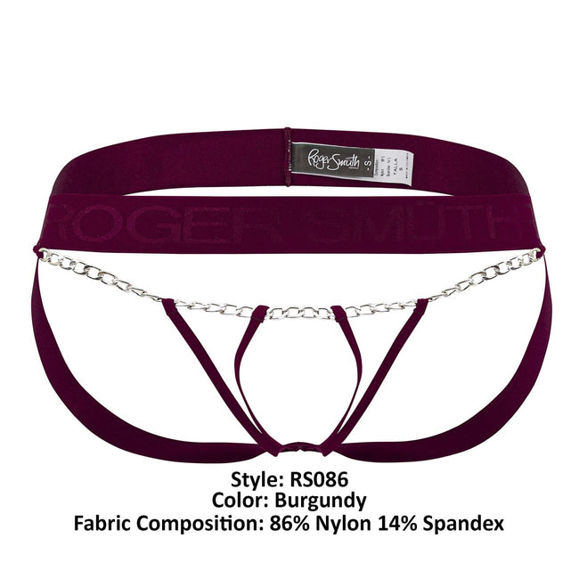 Roger Smuth RS086 Jock-Thong Color Burgundy