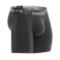 Unico 22120100204 Asfalto A22 Boxer Briefs Color 96-Dark Gray