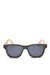 Alice Shoal 1003 The Peak Maple Wood Sunglasses Polarized Lenses Color Black