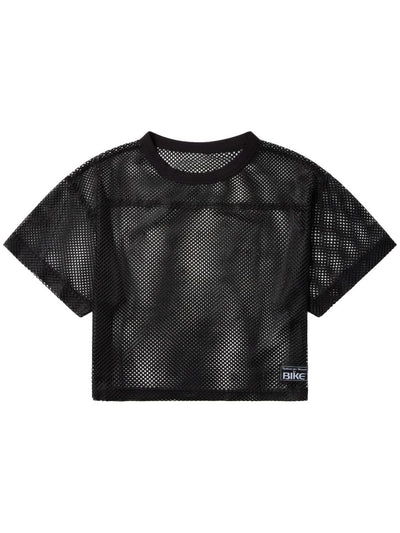 BIKE Athletic BAM134 Short Sleeve Practice Jersey in Bold Color Black