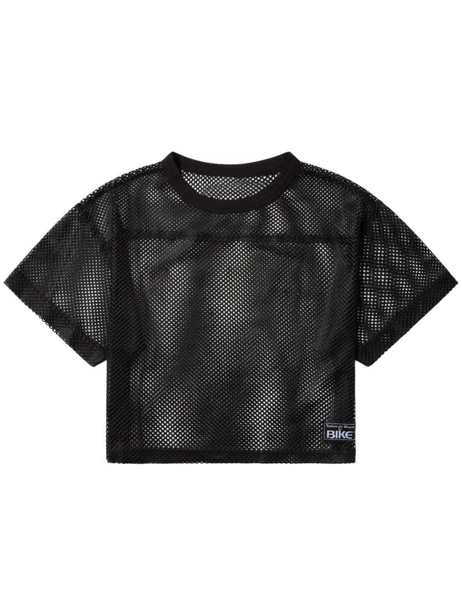 BIKE Athletic BAM134 Short Sleeve Practice Jersey in Bold Color Black