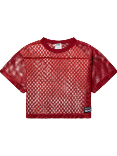 BIKE Athletic BAM134 Short Sleeve Practice Jersey in Color Bright Red