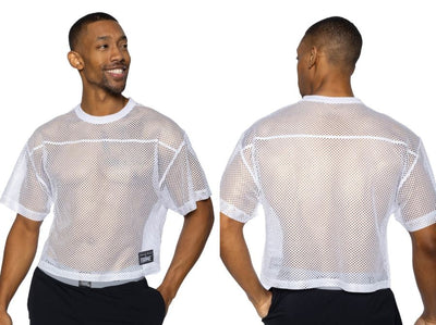 BIKE Athletic BAM134 Short Sleeve Practice Jersey Color Color White