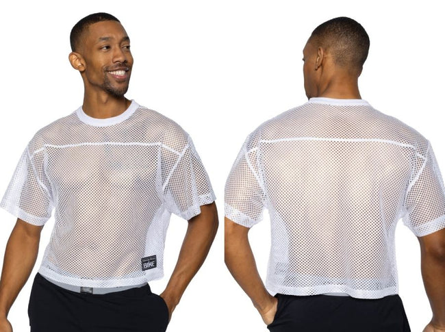 BIKE Athletic BAM134 Short Sleeve Practice Jersey Color Color White