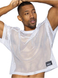 BIKE Athletic BAM134 Short Sleeve Practice Jersey Color Color White