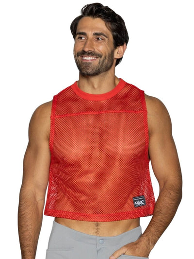 BIKE Athletic BAM135 Sleeveless Practice Jersey Color Color Red