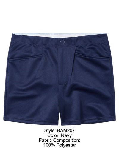 BIKE Athletic BAM207 Coaches Short 5 inch Inseam Color Color Navy