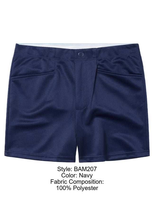 BIKE Athletic BAM207 Coaches Short 5 inch Inseam Color Color Navy