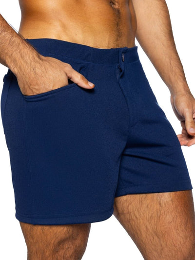BIKE Athletic BAM207 Coaches Short 5 inch Inseam Color Color Navy