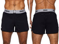 BIKE Athletic BAM225 Peek-a-boo Jock Short Color Black