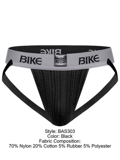 BIKE Athletic BAS303 Classic Jockstrap Color Black