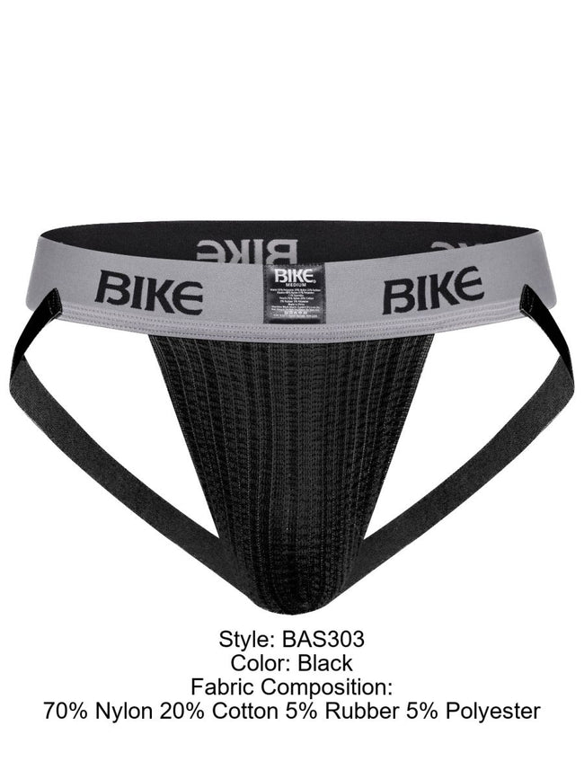 BIKE Athletic BAS303 Classic Jockstrap Color Black