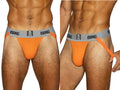 BIKE Athletic BAS304 Men's Underwear Classic Jockstrap Color Orange