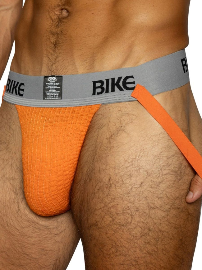 BIKE Athletic BAS304 Men's Underwear Classic Jockstrap Color Orange
