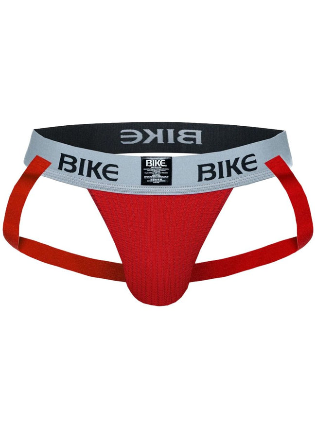 BIKE Athletic BAS304 Men's Underwear Classic Jockstrap Color Red